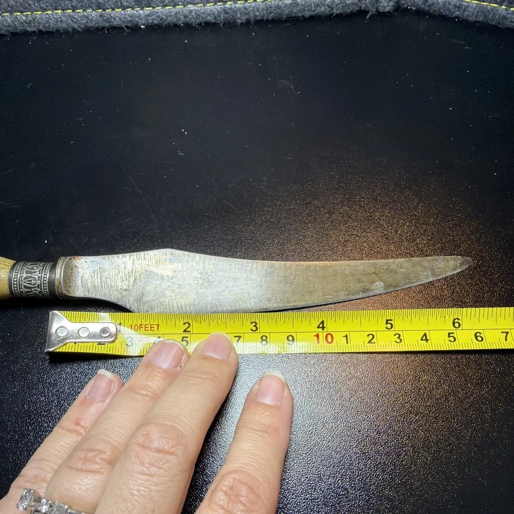 Antique Joseph Rodgers & Sons Sheffield butcher Knife Majesty‎ 19th C English